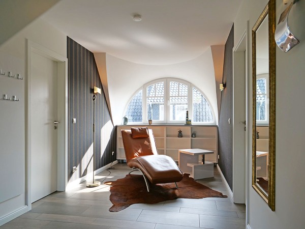 Relax- und Lese-Raum im Dachgeschoss