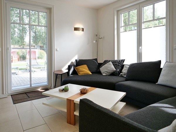 Sitzecke im Erdgeschoss